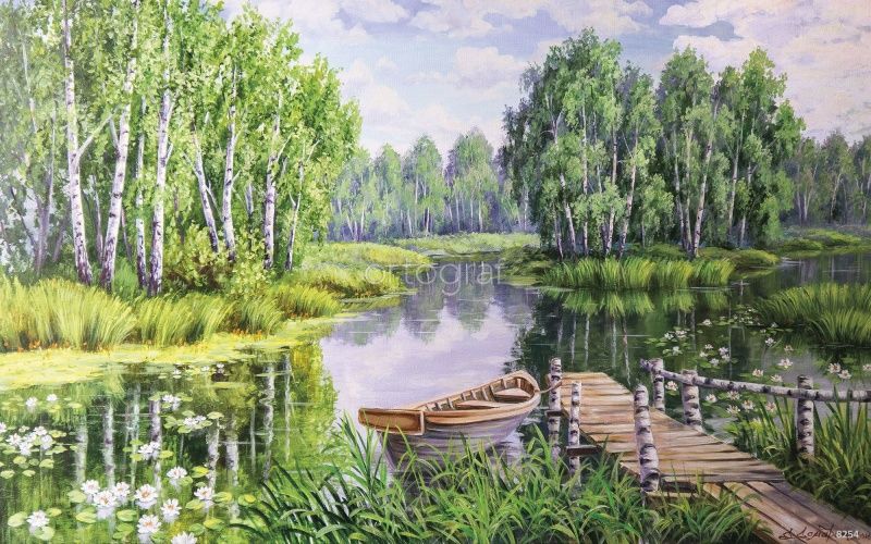 Фреска Как дорог край Art.8254