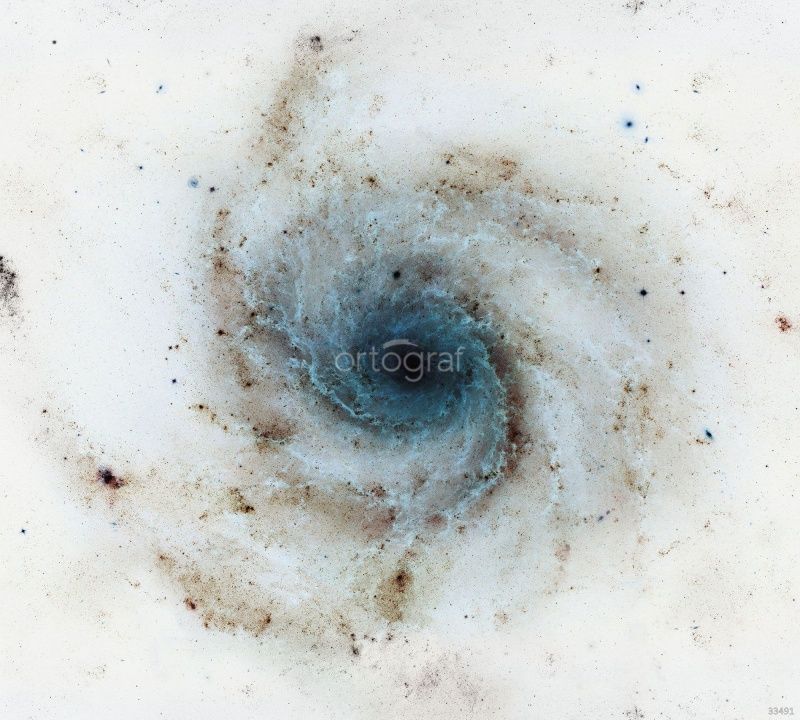 Фреска Текстурная галактика Art.33491