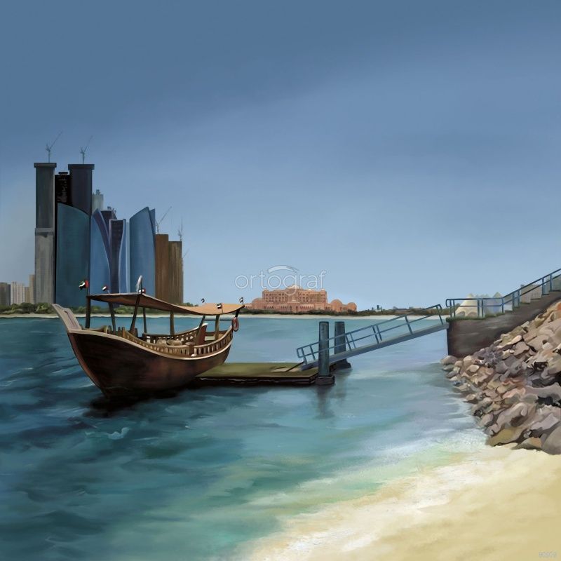 Фреска На берегу Art.30978