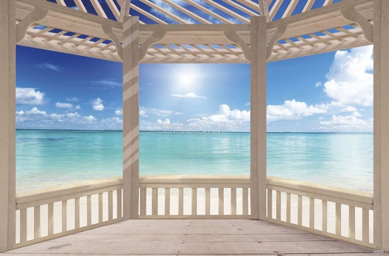 Фреска Терраса у моря Art.909