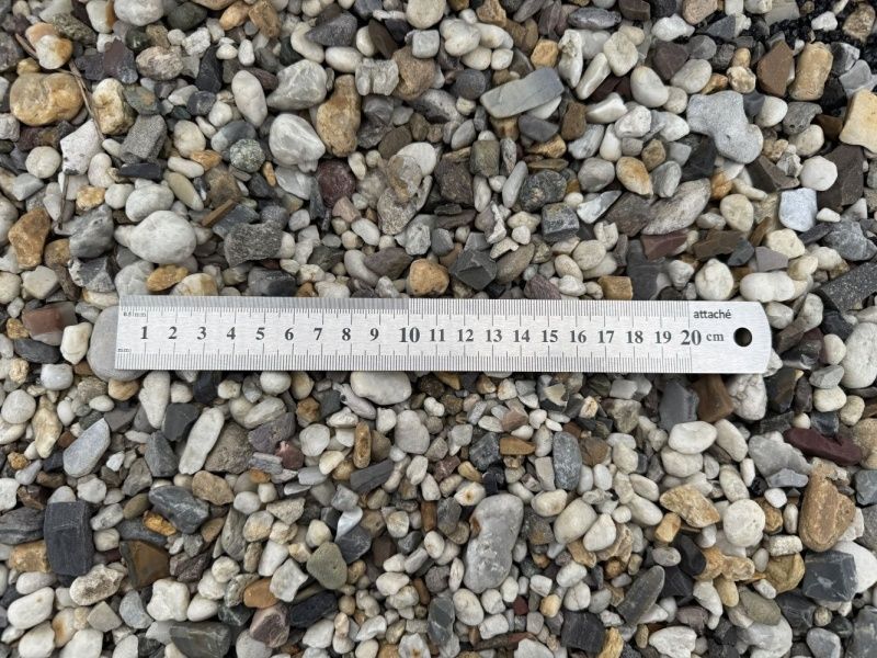 Черно-белая галька 5-20