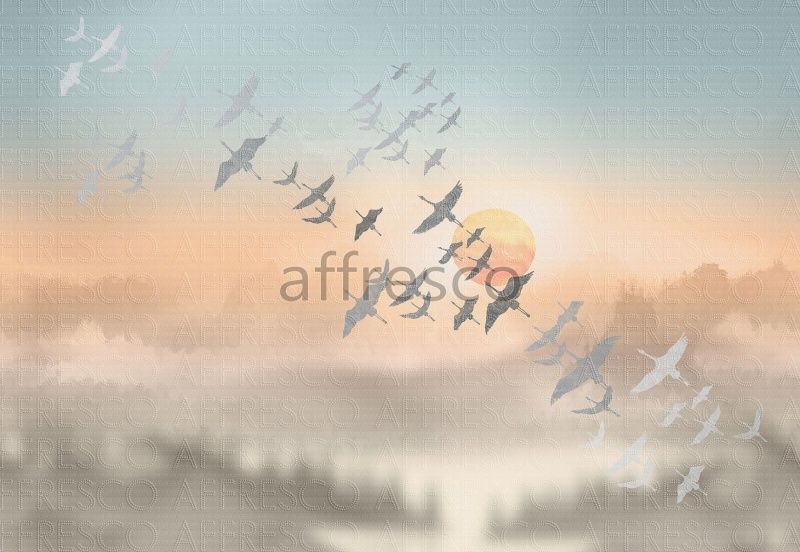 Фреска Полет птиц, арт. ID136360