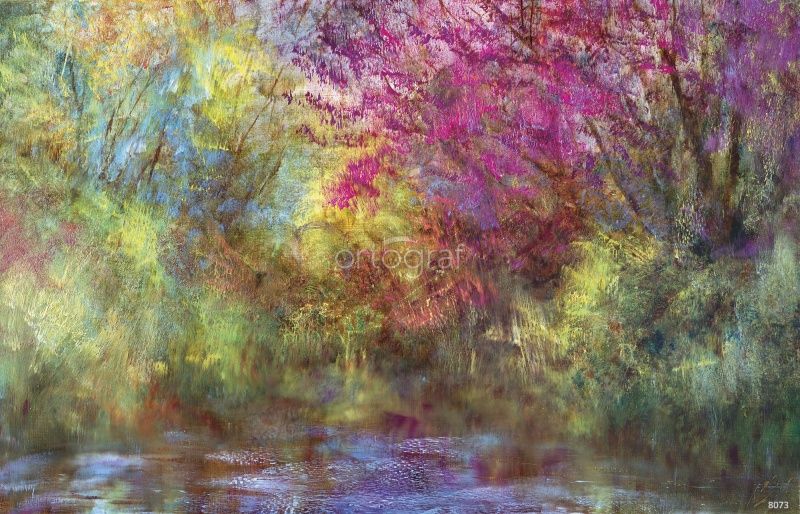 Фреска Цветущий сад Art.8073