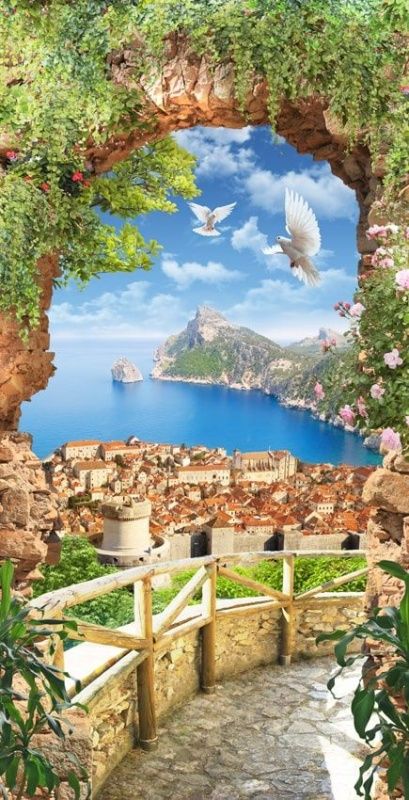 Фреска Современный Графический Дизайн 44069