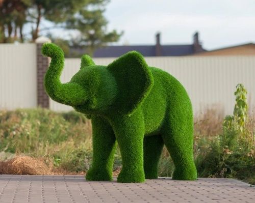 Топиар "Слоник на четырех лапах"