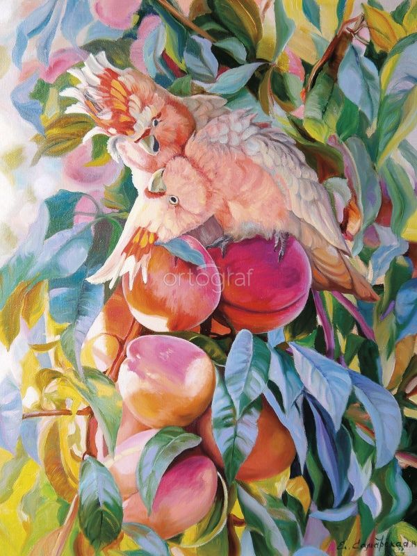 Фреска Персиковый поцелуй Art.8228