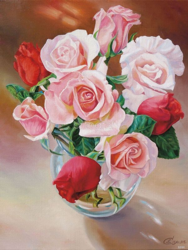 Фреска Розы Art.8244