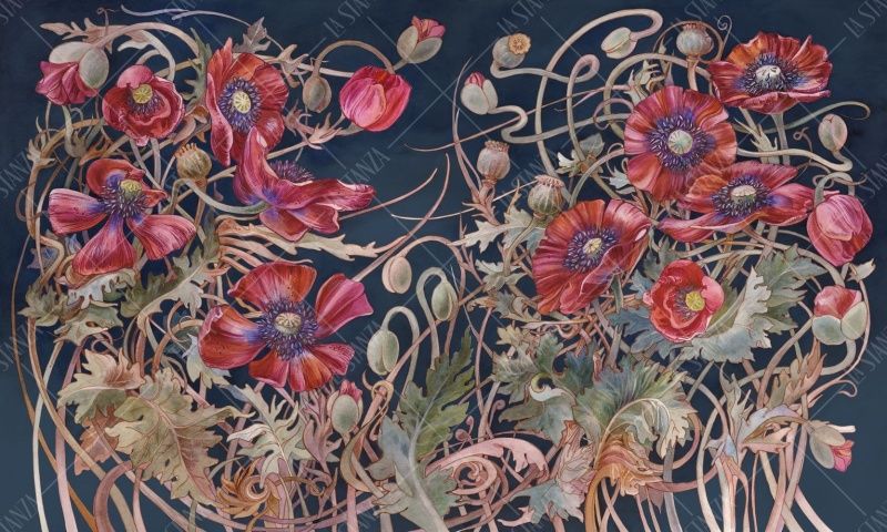 Фреска ALBA Flora арт. 800676