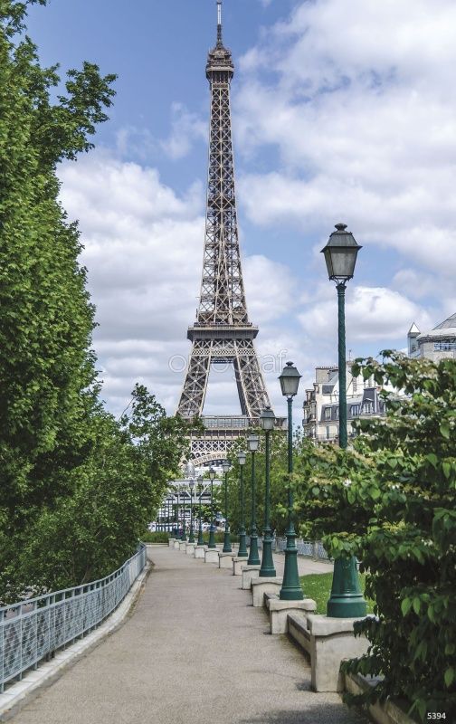 Фреска Улочка к Эйфелевой башне Art.5394