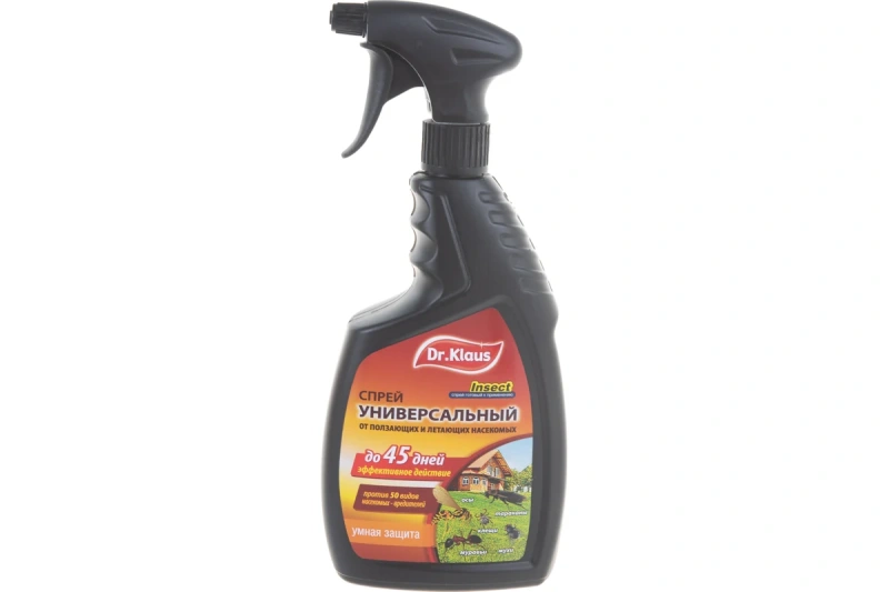 Dr.Klaus Спрей УНИВЕРСАЛЬНЫЙ от летающих и ползающих насекомых, 750 мл
