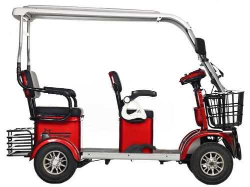 Электротрицикл Wanshida DOUHAO 60V 800Вт