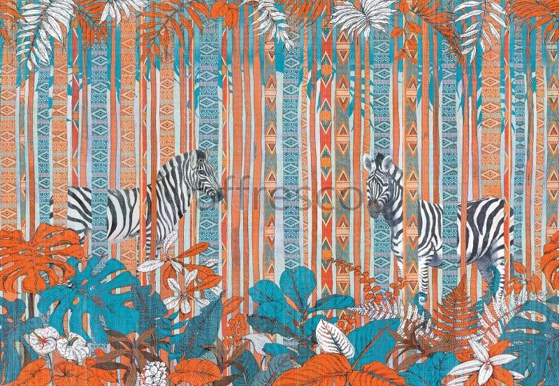 Фреска Африкансике зебры, арт. ID136389