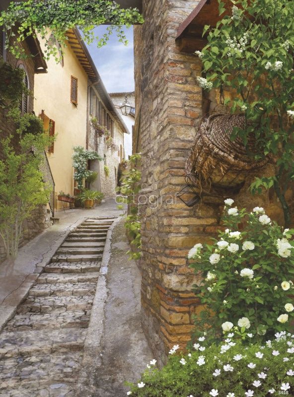 Фреска Улочка Art.3418