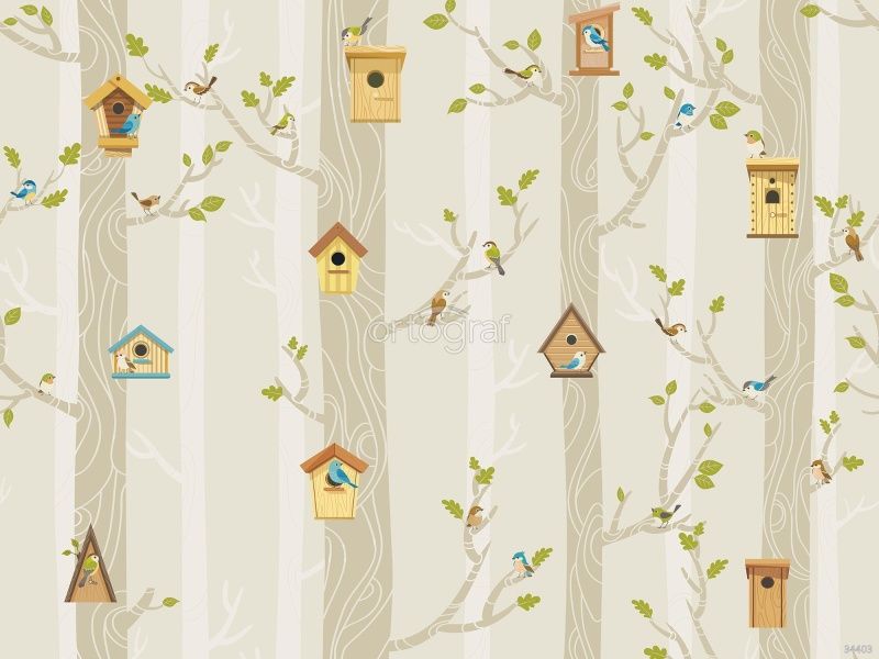 Фреска Скворечники Art.34403