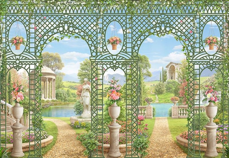 Фреска Современный Графический Дизайн 44456