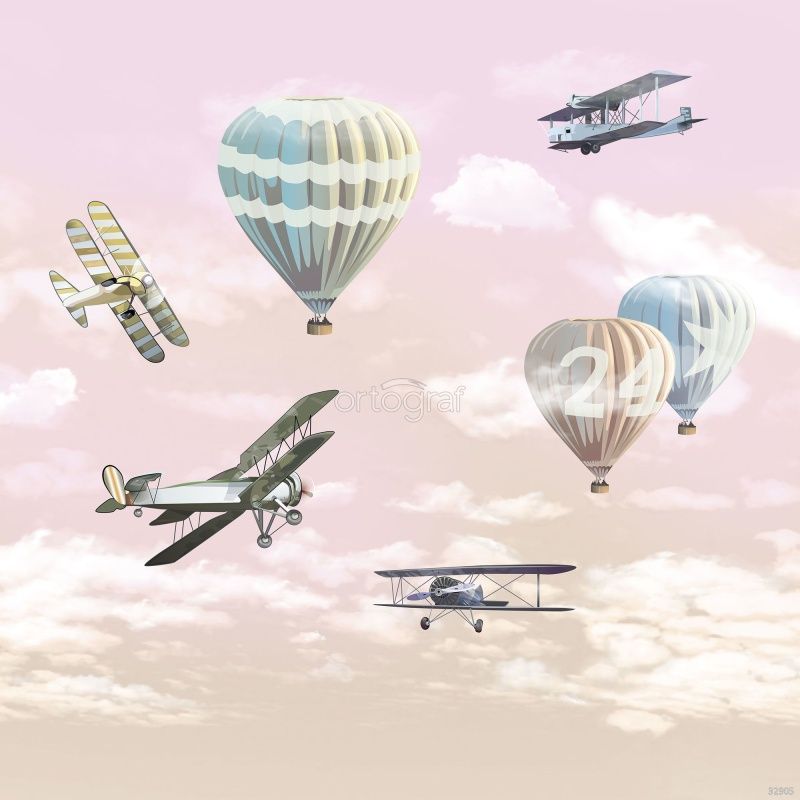 Фреска Самолетики Art.32905