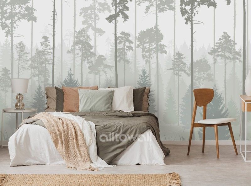 Фреска Хвойный лес