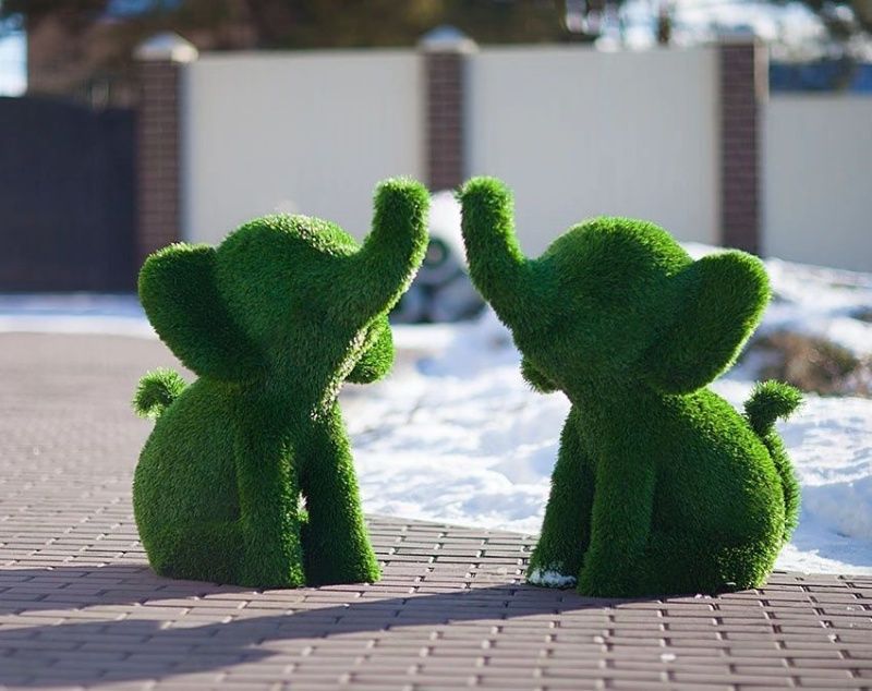 Слоник с поливом