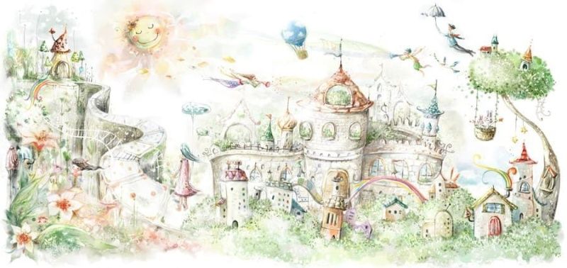 Фреска Белый замок