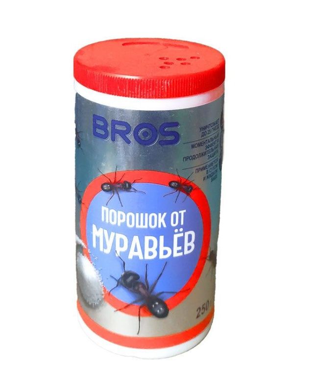 Порошок от муравьев  250 гр. "Bros"