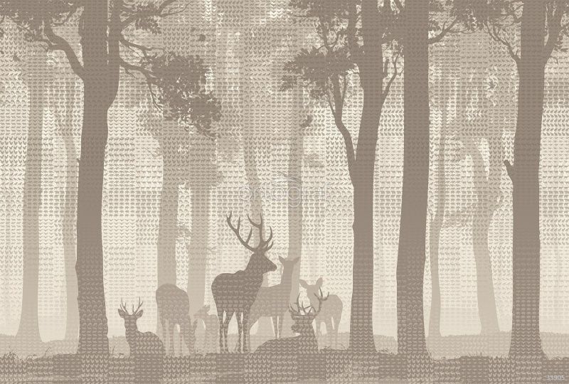 Фреска Лесные жители Art.33905