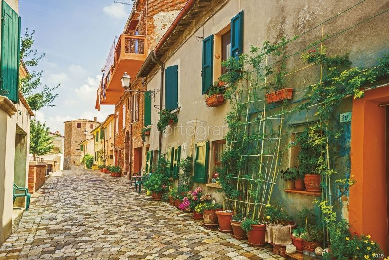 Фреска Улочка в Питильяно Art.5119