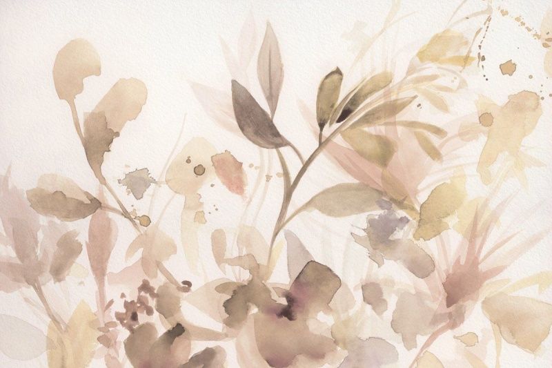 Фреска Акварельный гербарий-2