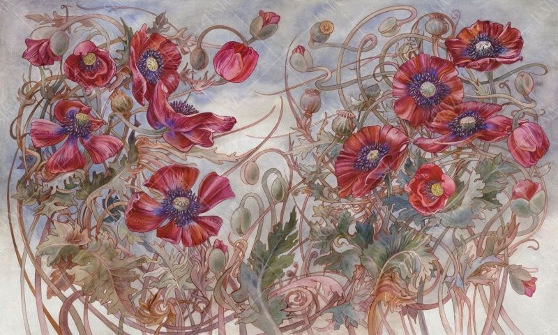 Фреска ALBA Flora арт. 800670