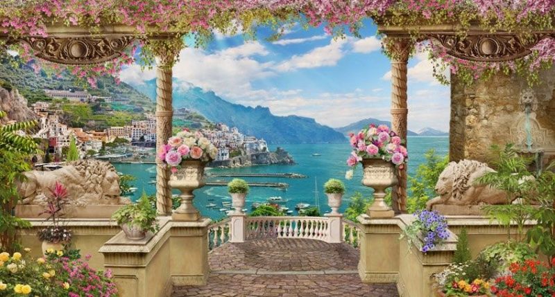 Фреска Современный Графический Дизайн 44168