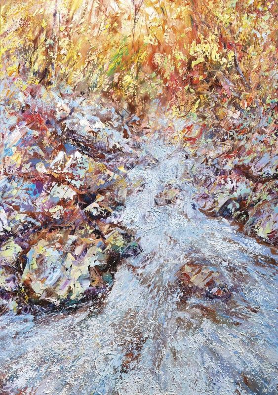 Фреска Ручей Art.8052