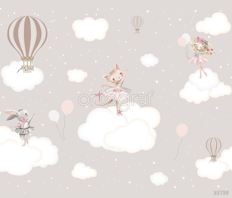 Фреска Танец на облаках Art.33738