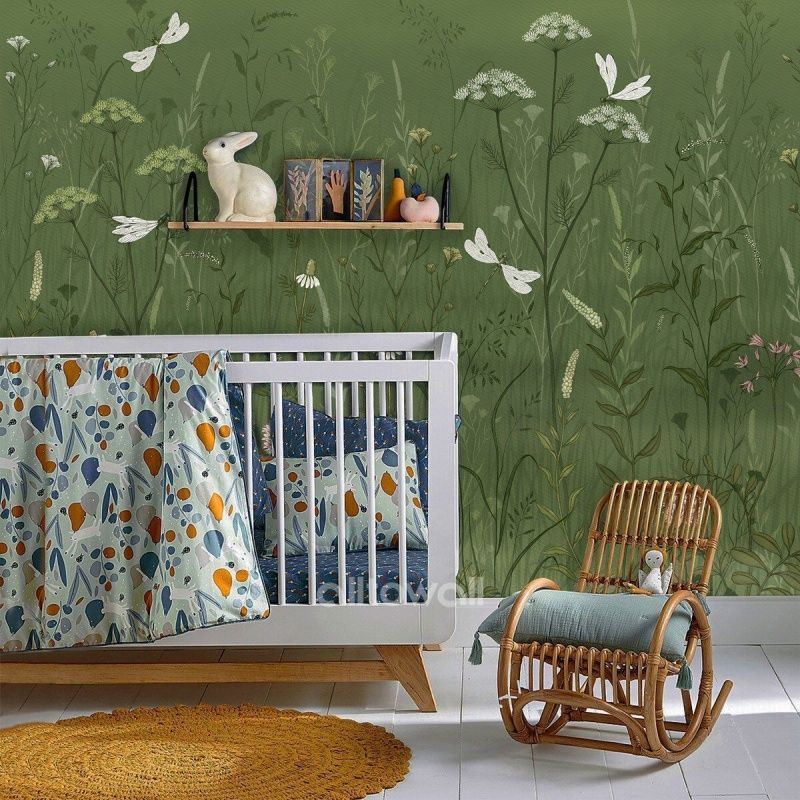 Фреска Полевые цветы-3