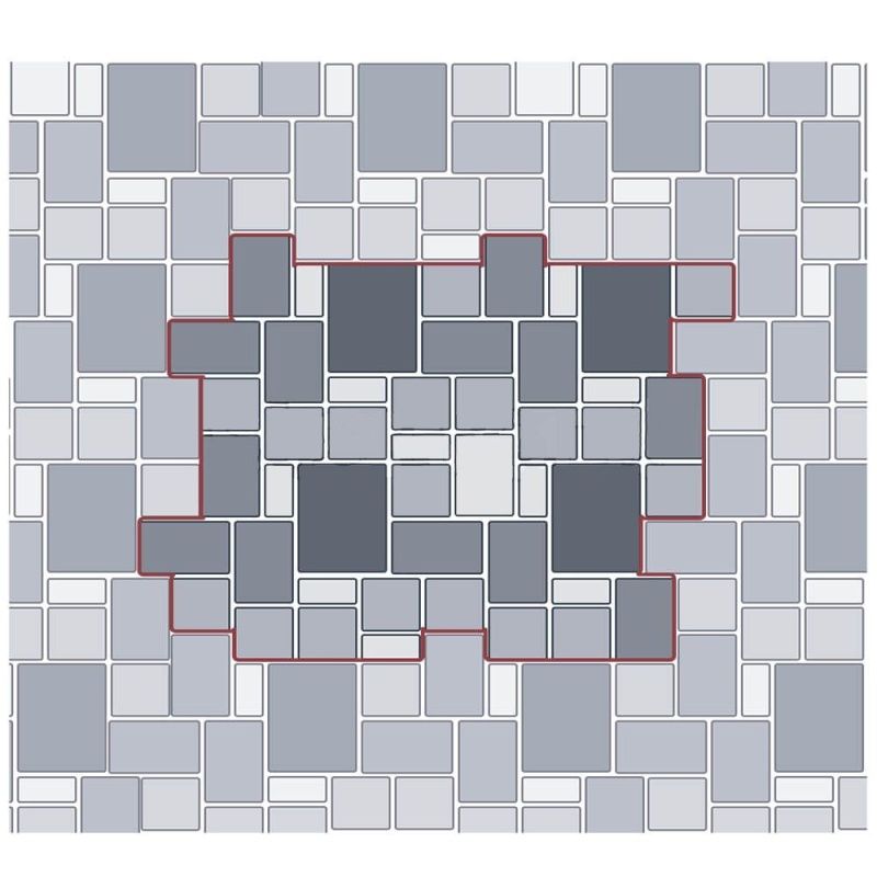 Тротуарная плитка STEINGOT Бавария Caramello Верхний прокрас 60 мм