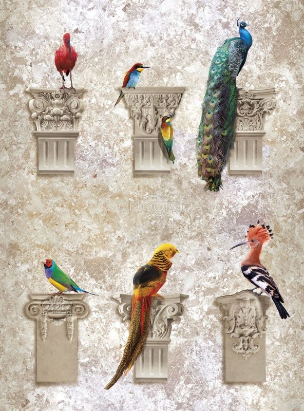 Фреска Массаулина Людмила "Птицы" Art.21019