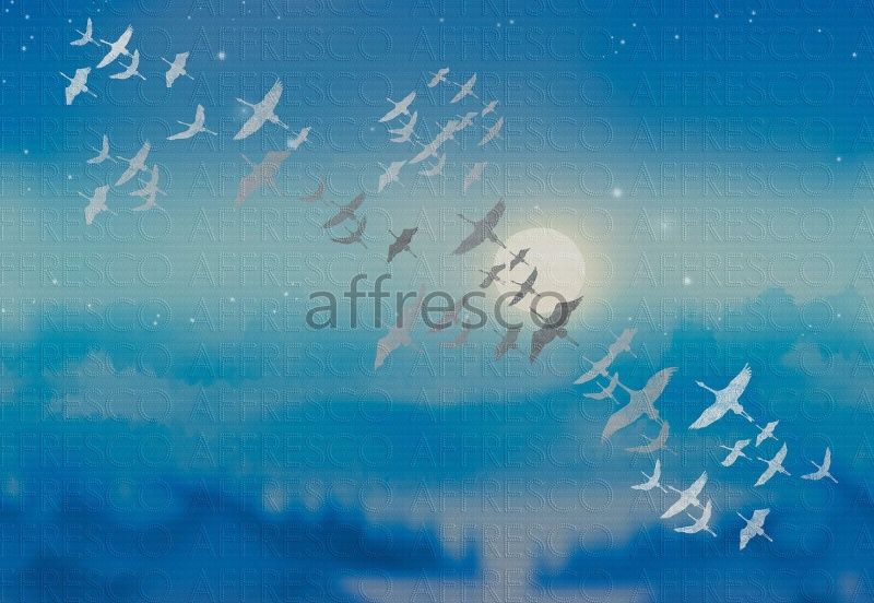 Фреска Ночной полёт, арт. ID136368