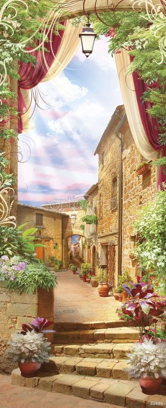 Фреска Улочка в Модене Art.30496