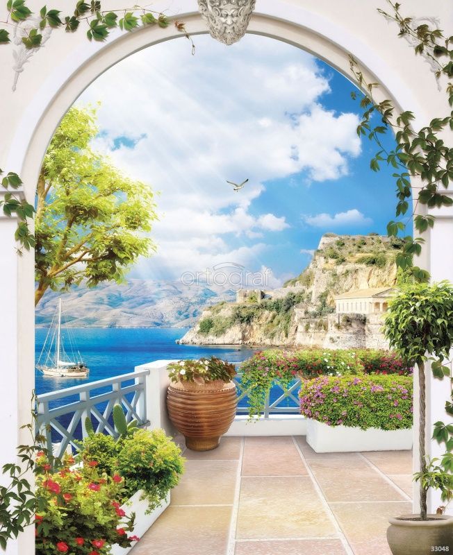 Фреска Солнечная арка Art.33048