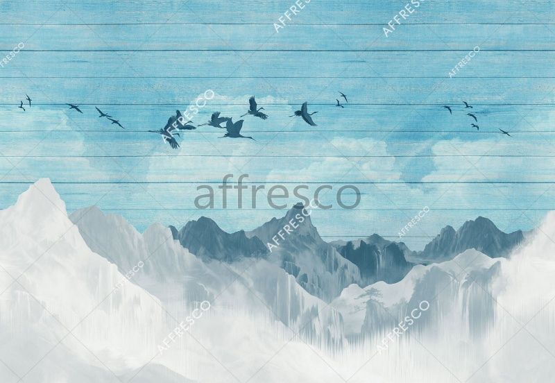 Фреска Восточный пейзаж, арт. ID137758