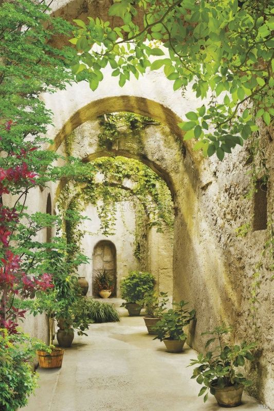 Фреска Старинные каридоры Art.3912