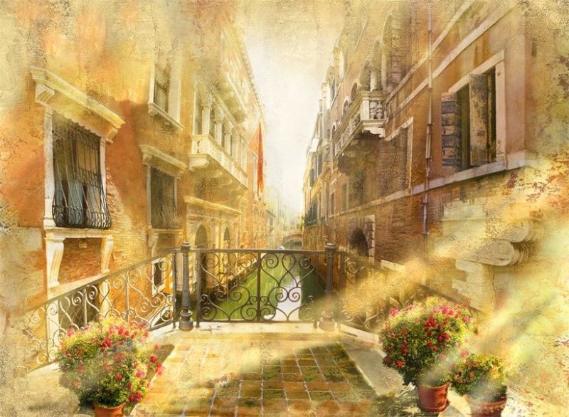 Фреска Современный Графический Дизайн 4218