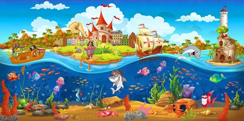 Фреска Детские 2236