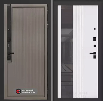 Входная дверь Лаб 1 Про с Зеркалом 32 тонированным