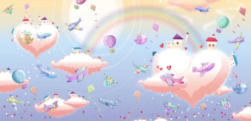 Фреска Детские B056