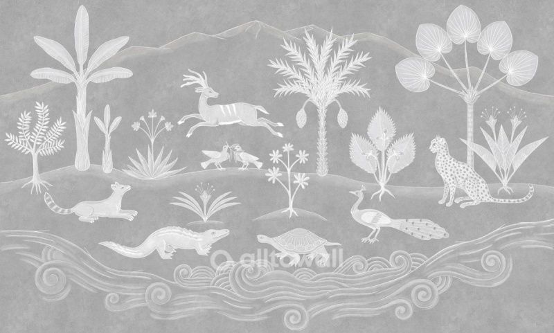 Фреска Тропический остров-2