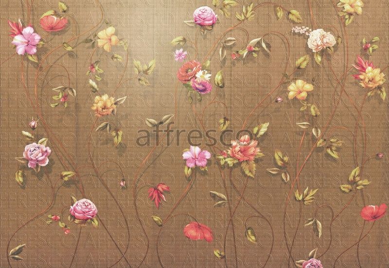 Фреска Розы на прутиках, арт. ID136196