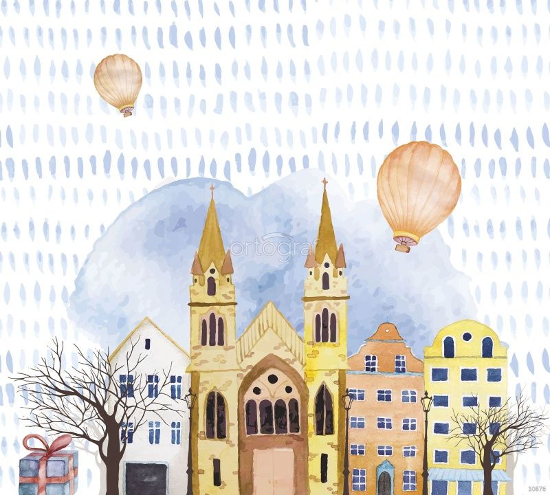 Фреска Немецкий городок Art.10876