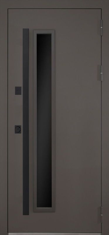 Стальная дверь «Barone» с окном АСД