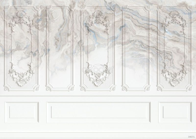 Фреска Флюиды и лепнина Art.34071