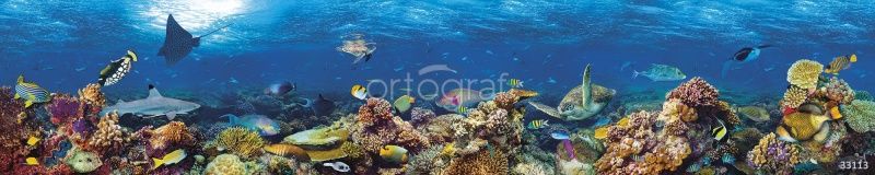 Фреска Подводная панорама Art.33113