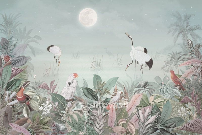 Фреска Лунный пейзаж